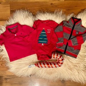 3-Piece Christmas Collection (18 months) 🎅🏼🎄♥️✨